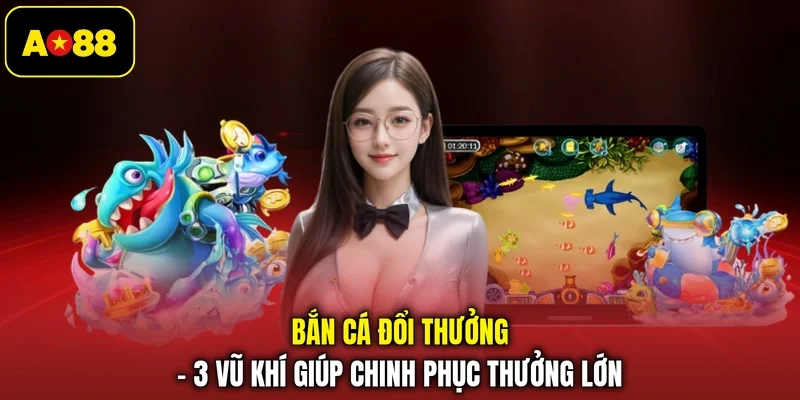 Bắn Cá Đổi Thưởng - 3 Vũ Khí Giúp Chinh Phục Thưởng Lớn