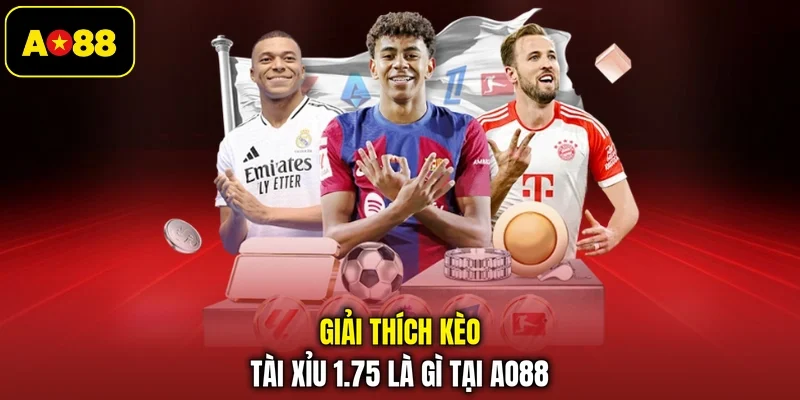 Giải thích kèo tài xỉu 1.75 là gì tại AO88