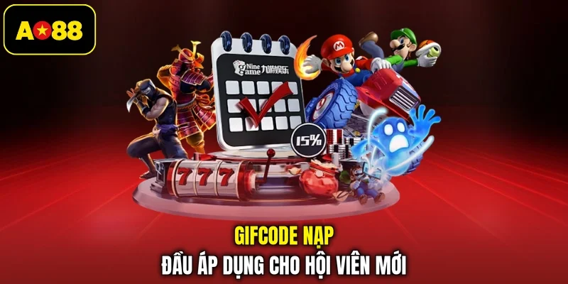 Gifcode nạp đầu áp dụng cho hội viên mới